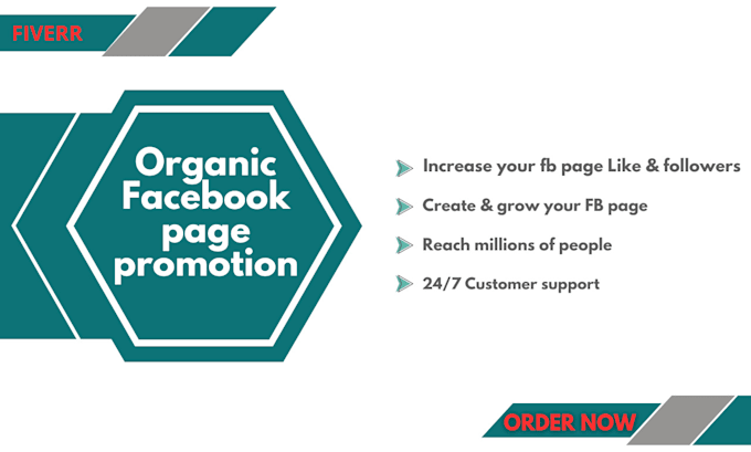 organic facebook page promotion