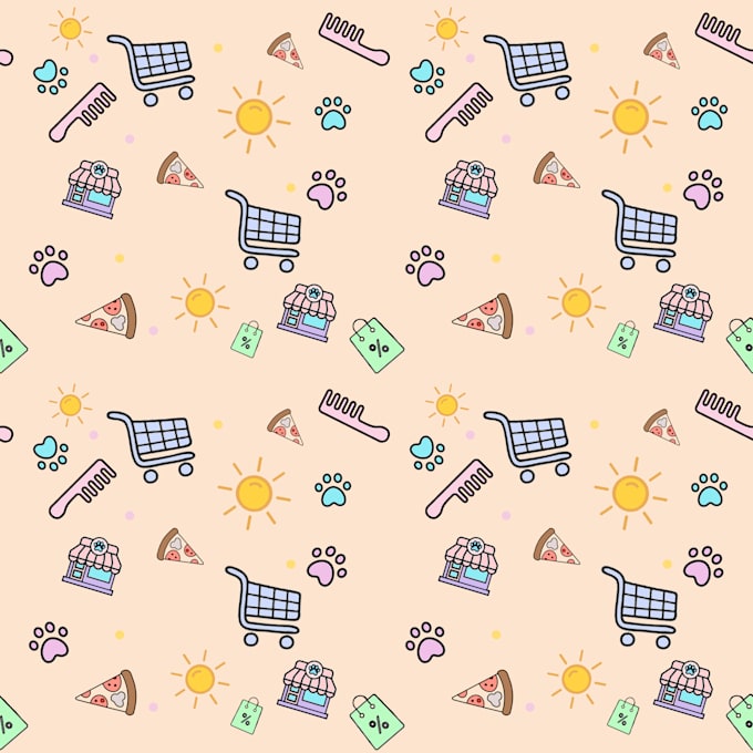design custom seamless pattern