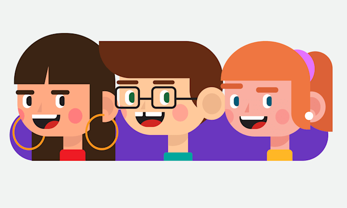 Create a simple vector character or avatar illustration by Mmmorsssss ...