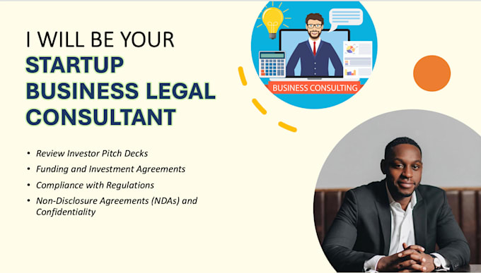 be your startup business and legal consultant