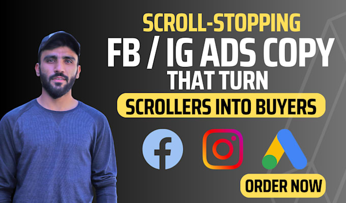 create scroll stopping facebook ad copy that converts