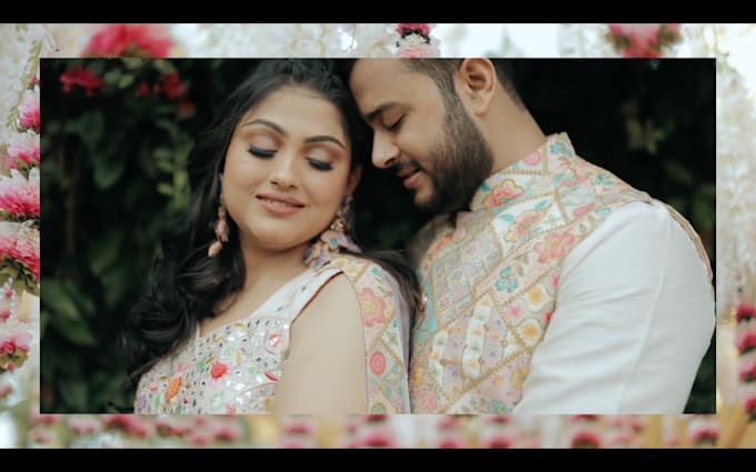 edit cinematic indian and foreign wedding teaser and highlight