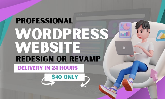 provide professional wordpress website redesign or revamp services