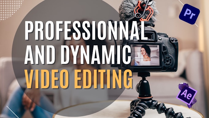 Make your dynamic and professional vidéo editing by Audrey_nifon | Fiverr