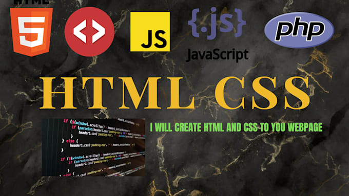Create your webpage and website with html, css and php by Elvirahafis ...