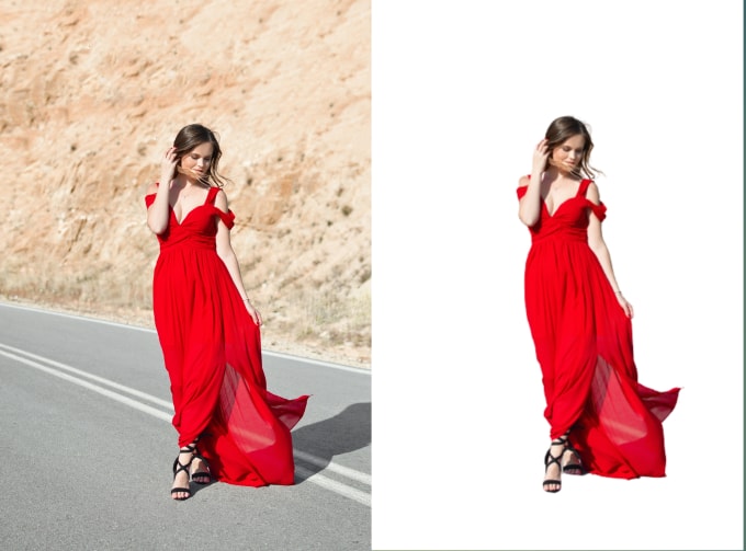 Photoshop cut out images, background removal by Minhazrider | Fiverr