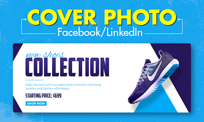 create a professional linkedin banner, facebook cover design