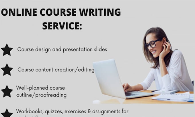 Write online course content creation curriculum development by ...