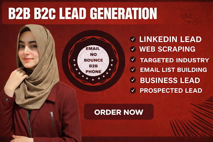do b2b lead generation email  list buildeing