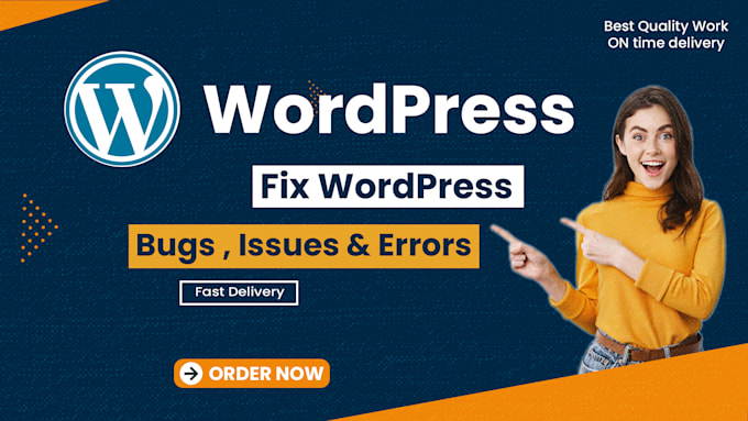 fix troubleshooting and debugging wordpress errors