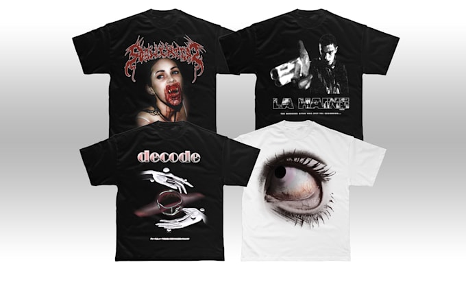 design your streetwear brand in y2k, opium, archive, grunge style