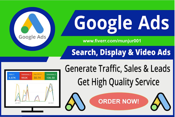 google ads adwords PPC campaign setup and management
