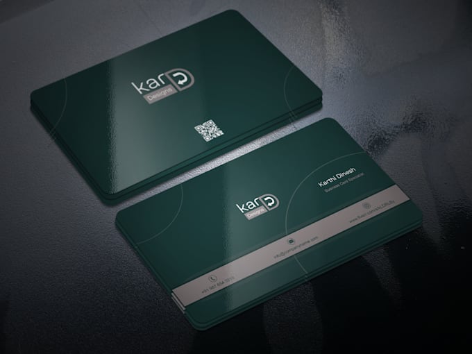 create modern business cards