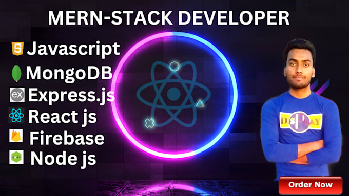 Do mern stack website as mern stack developer node react mongodb by Md ...