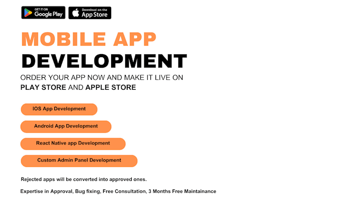 develop high quality mobile app of any scale for ios android