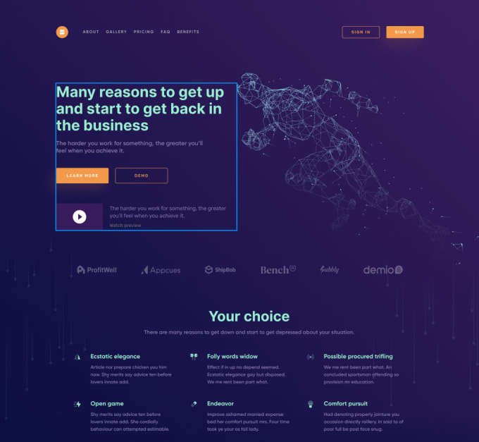 Html css javascript bootstrap figma by Creatersmofd1 | Fiverr