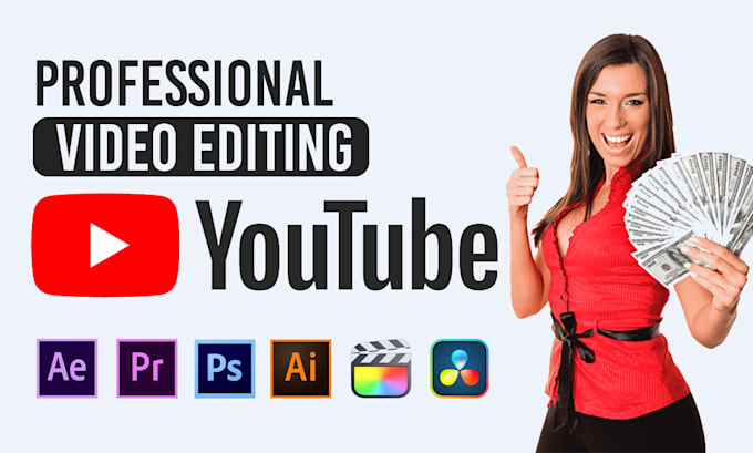 Do video editing for your youtube channel by Designy_17 | Fiverr
