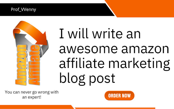 write an awesome amazon affiliate marketing blog post
