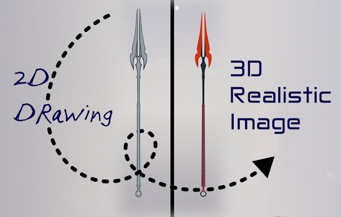 turn your sketch or drawing into a photorealistic 3d image