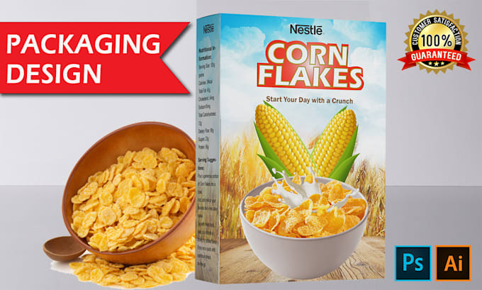 do product packaging design,  pouch packaging design and food packaging design