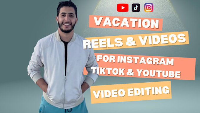 edit travel, family, vlog, vacation footage into a stunning reel video