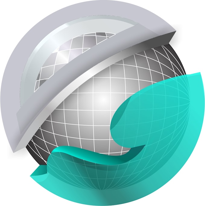 3d logo design graphic design