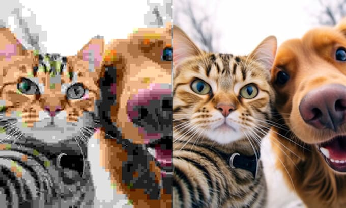 upsize, upscale and increase the resolution of your image
