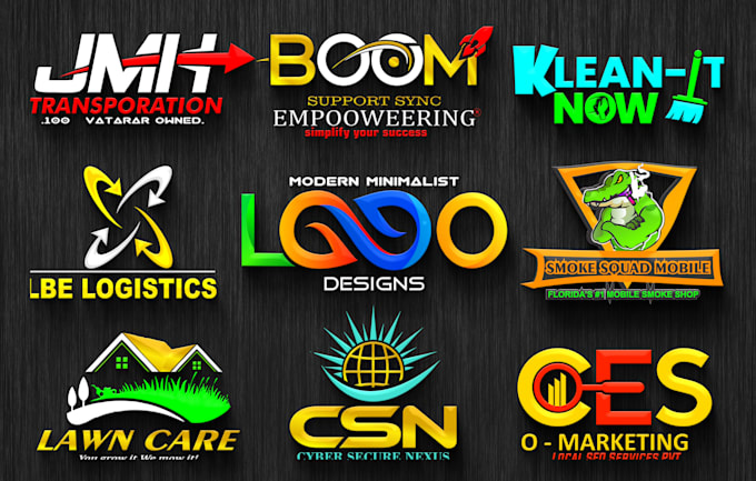 create stunning business logo design or redesign, branding kit