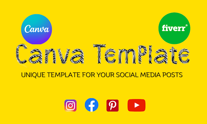 Design editable social media posts with canva brand templates by ...
