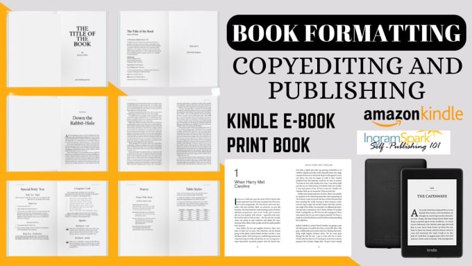 How to Create an eBook for : Kindle Self-Publishing 101