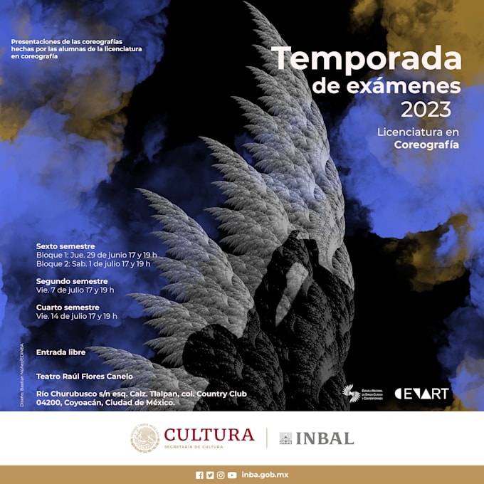 crearé algún poster o cartel para evento