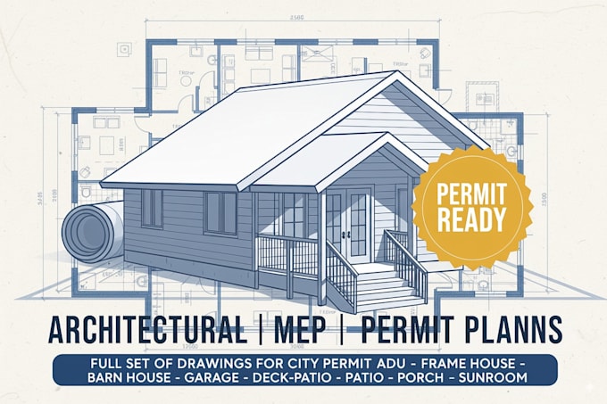 do permit drawings for residential and commerical buildings, city permit drawing