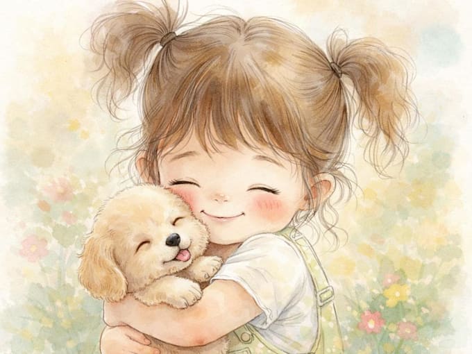 design children story book illustration and children book illustrator watercolor