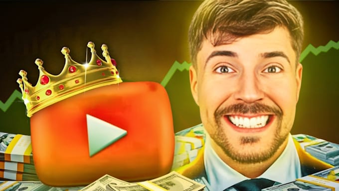 design attractive finance youtube thumbnail