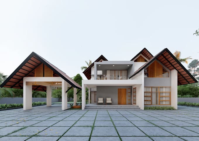 Architectural floor plans, 3d elevations and landscape design by ...