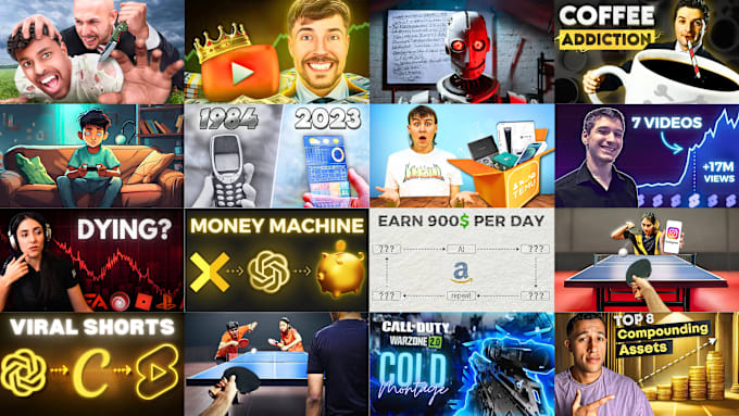 design outstanding youtube thumbnail