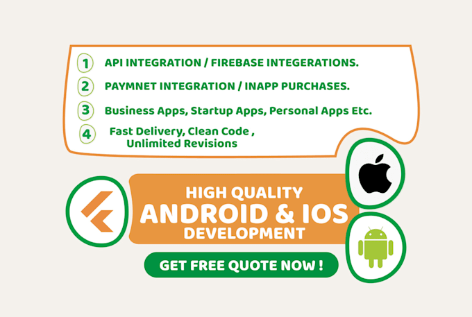 Integrate rest api in your flutter mobile app by Toptutorial270 | Fiverr