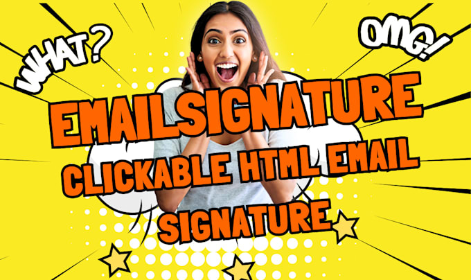 create email signature,html email signature,gmail signature,clickable signature
