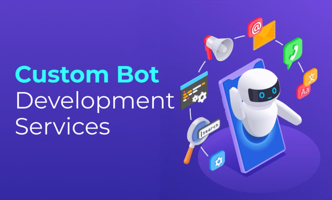 Develop any custom bot using python by Grow_cda | Fiverr