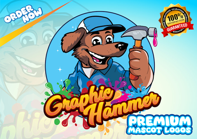 design cartoon character and modern mascot logo for your business brand