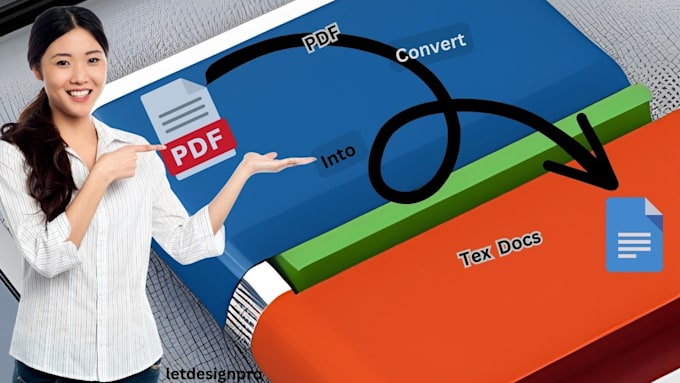 Convert image to text pdf to word text convert into ai image retype ...