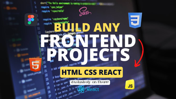 Your responsive front end web developer in html css react by Rabicabutt ...