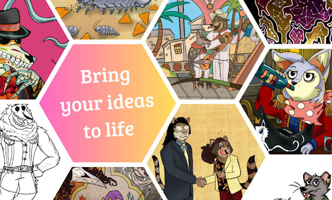 Help you to bring your ideas to life by Spaceraccoon | Fiverr