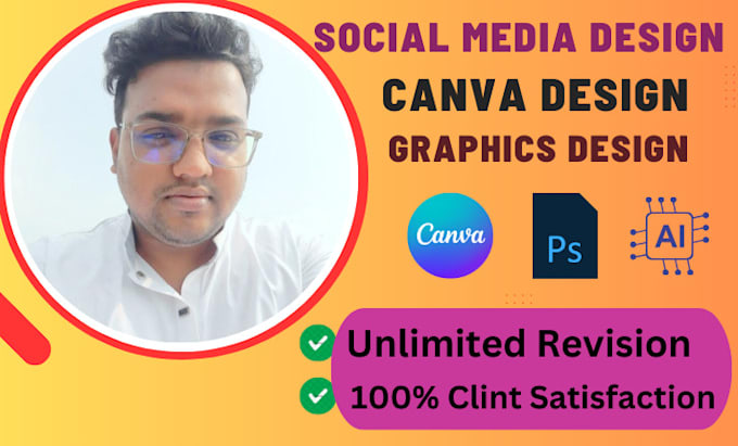 design attractive, eye catching and creative social media posters, canva design