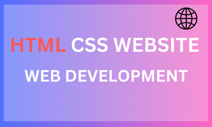 Do html css javascript web development by Muhammadfaiz453 | Fiverr image.