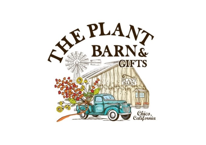 hand drawn botanical floral logo design business