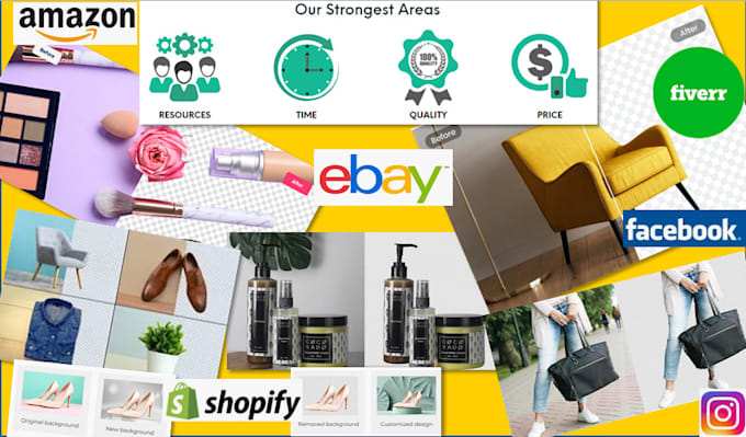 remove backgrounds and cut out photos professionally for ecommerce web store