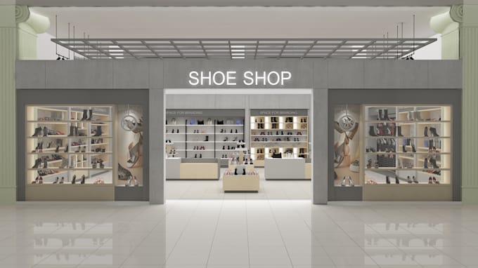 do interior design shop , kiosk, and millwork drawing