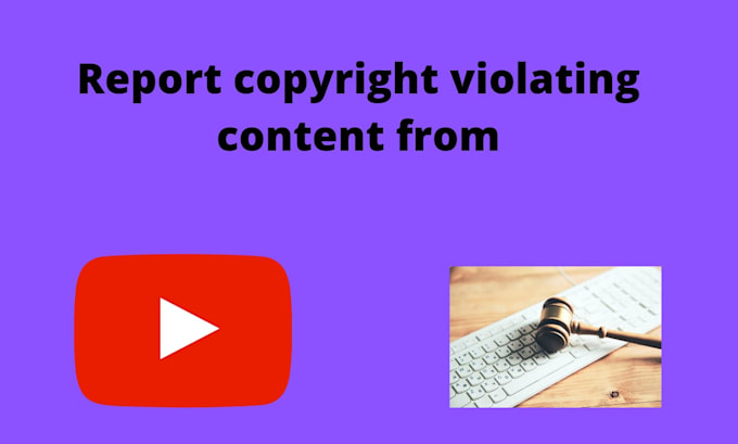 send dmca takedown notice to youtube, reddit under dmca