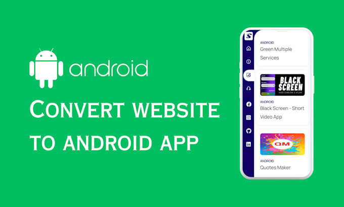 convert website to android app